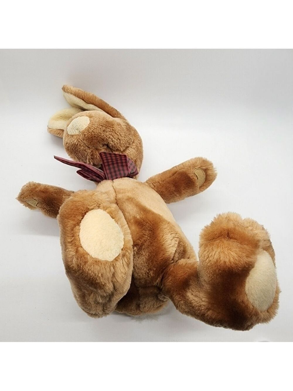 GUND Vintage Clover the Brown Bunny rabbit long snoopy face plush stuffed animal - Picture 8 of 14